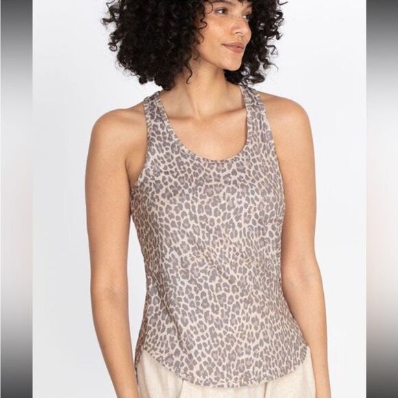 Johnny Was Calme Women’s Effect Draped Racerback Tank Top - Picture 2 of 9